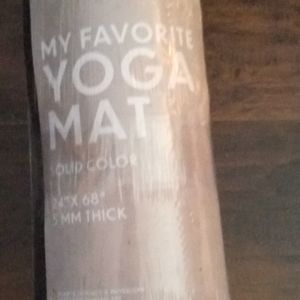 Yoga Mat In Black